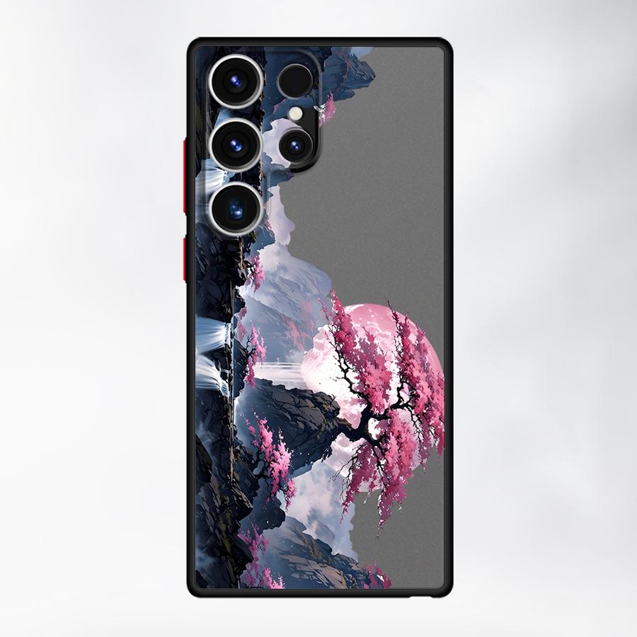 Creative Landscape Viewing Case for Samsung Galaxy S26 Note 20 Ultra 10+ S21 S23 FE S24 Plus S20 FE S25 Ultra S22 Funda Back