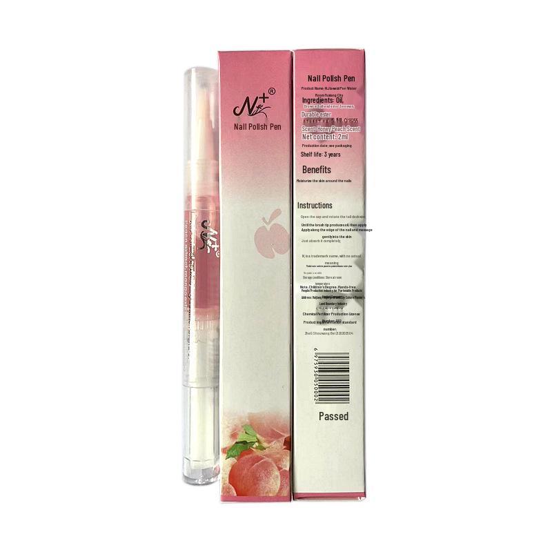 Nail Nutrition Pen & Hangnail Oil - Eco-Friendly Nail Care Twist Pen by N+ Brand