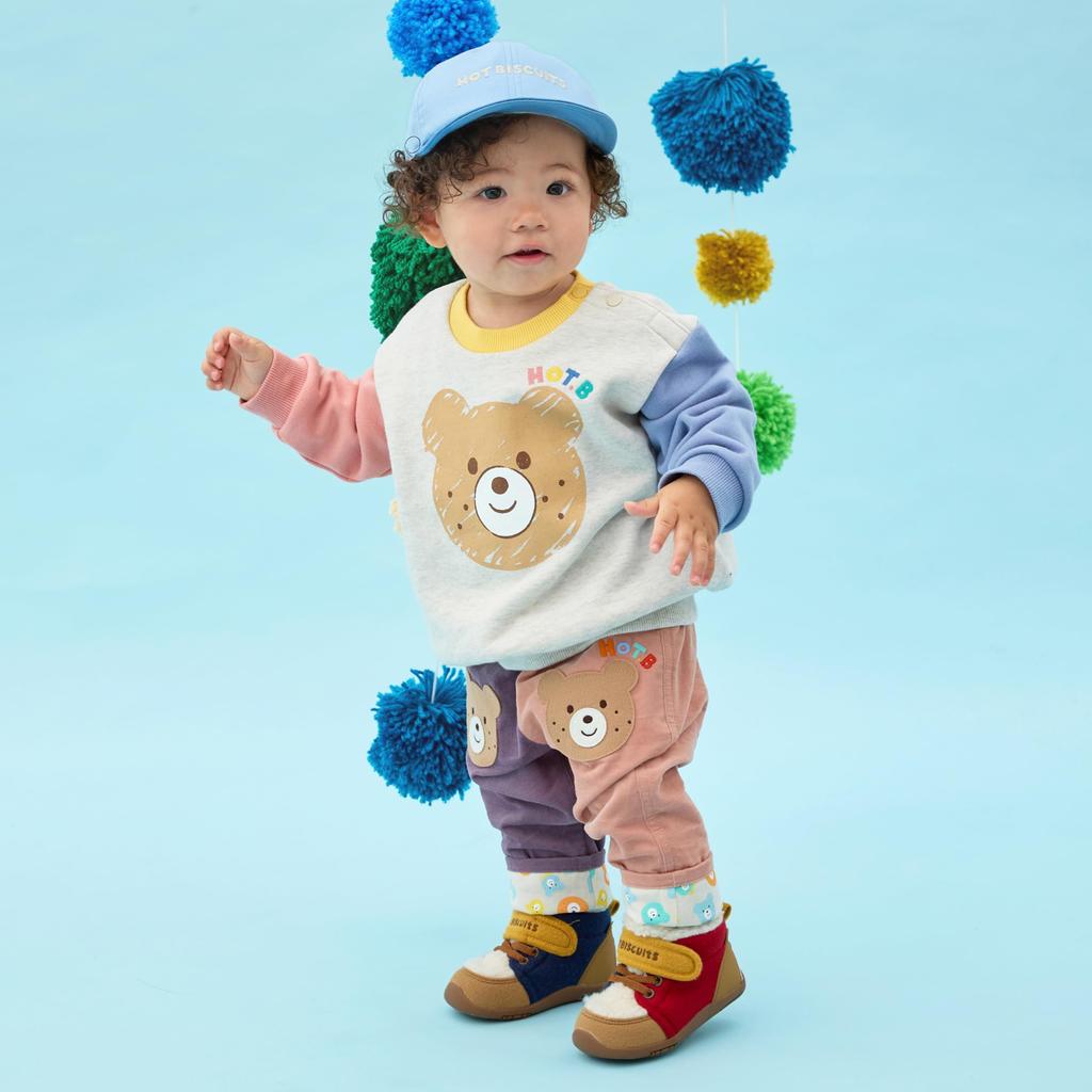 MIKIHOUSE HOT BISCUITS Size S for Boys and Clothing Cap, Blue, (48-50cm), 73-9102-143, Girls, Baby, Kids, Children's