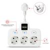 1-to-3 European Converter & Independent Control Switch - Flame Retardant