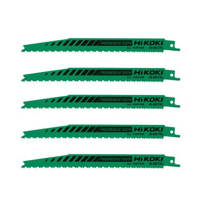 HiKOKI Stichsägeblatt 203 mm Gesamtpackung für Nein. 132, Länge, 6-11 Zähne pro Zoll, 5, Renovierungen, 0031-8621