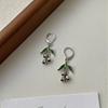 Floral Design Convallaria Majalis Earrings Drop Shape Dangle Flower Jewelry  Gift