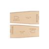 DIY Leather Paper Pattern Set for Fashionable& Elegant Shoulder and Crossbody Bag, DIY Leather Craft Design Template Paper Molds