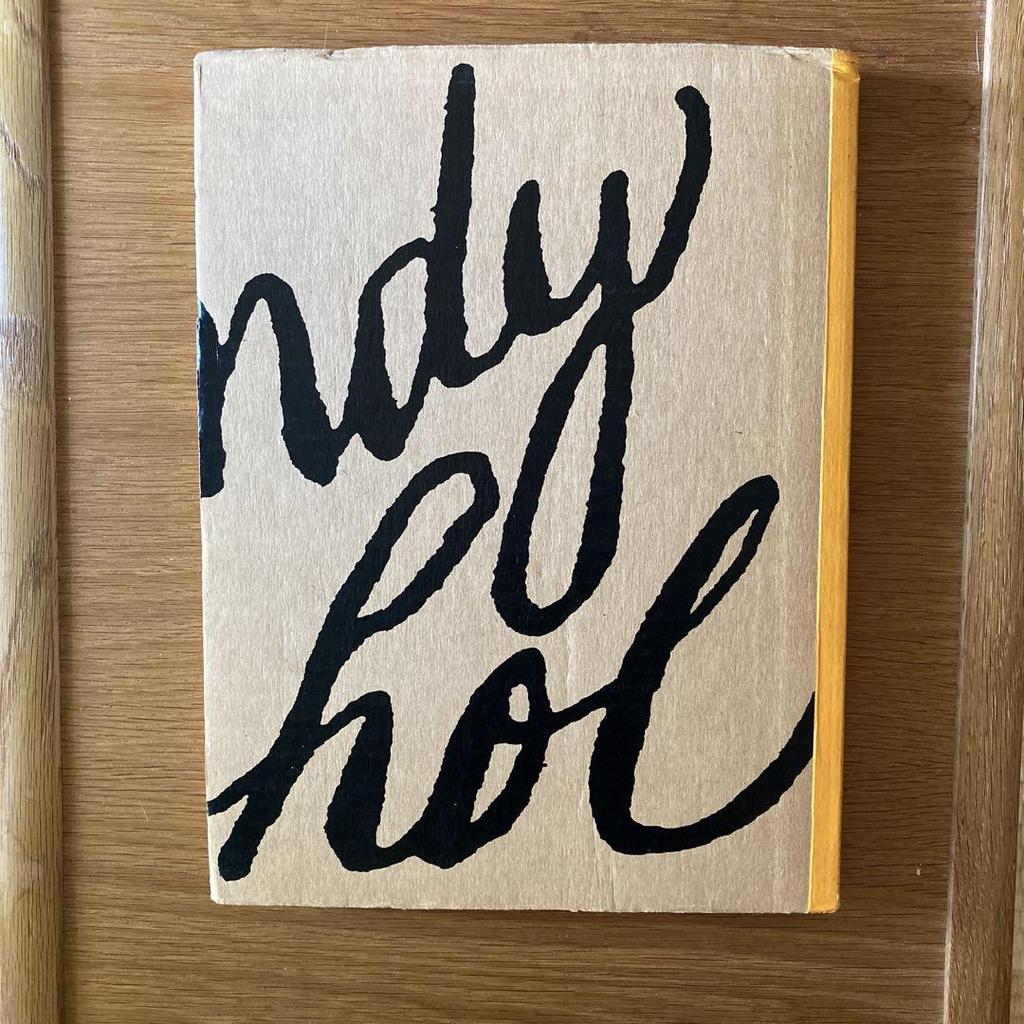 [USED] Andy Warhol PRE-POP WARHOL Warhol Basquiat Art Collection