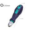 Hand Tools Screwdriver Bit Handle 1/4 Hex Quick Change Handle Hex Handle Holder Set  Furniture