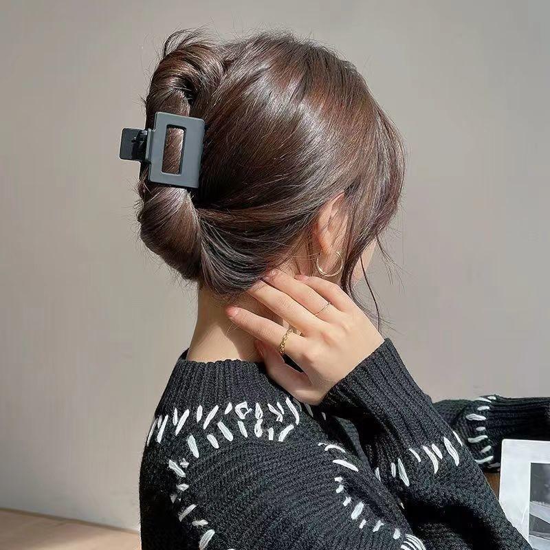 Square Hair Clip For Girls Hair Clip For Girls Back Of Head Simple Hair Clip For Fashionable Hair Accessories