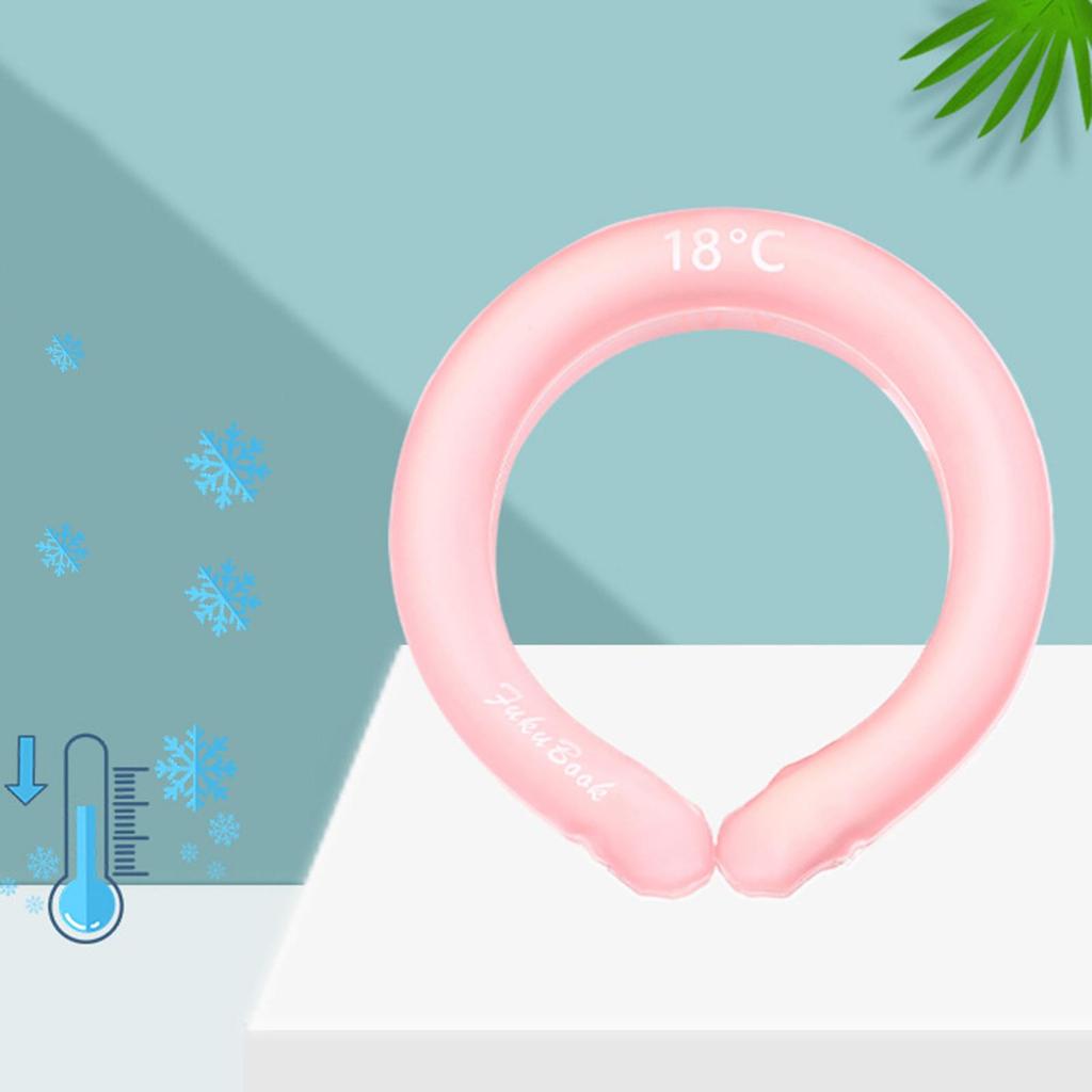 Neck  Tube, Neck Cooler for Summer Outdoor Sports, Reusable Neck  Wrap, Neck Wearable Gel Ice Pack,100ml , One Size