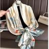 New Sunscreen Scarf for Women New Silk Satin Versatile Summer Sunscreen Silk Scarf Mother's Day Gift