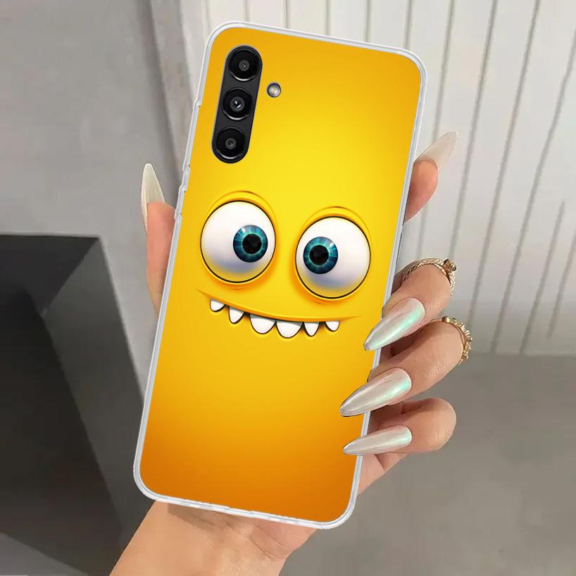 Funny Face Cute Phone Case for Samsung Galaxy A16 A26 A36 A56 A15 A25 A35 A55 A14 A24 A34 A54 A13 A23 A33 A53 A05S A04S A03S A15