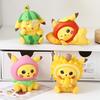 Pvc Cute Pikachu Fruit Figurine Collectible Toys Ornament For Children Teens And