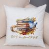 Happy Harvest Season Pillowcase Double Print Fall In The Air Cushion Cover Soft Plush I Love Autumn Pillowcase for Sofa Home Car