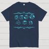 Dice Cotton Summer Casual Cool Loose T-Shirt