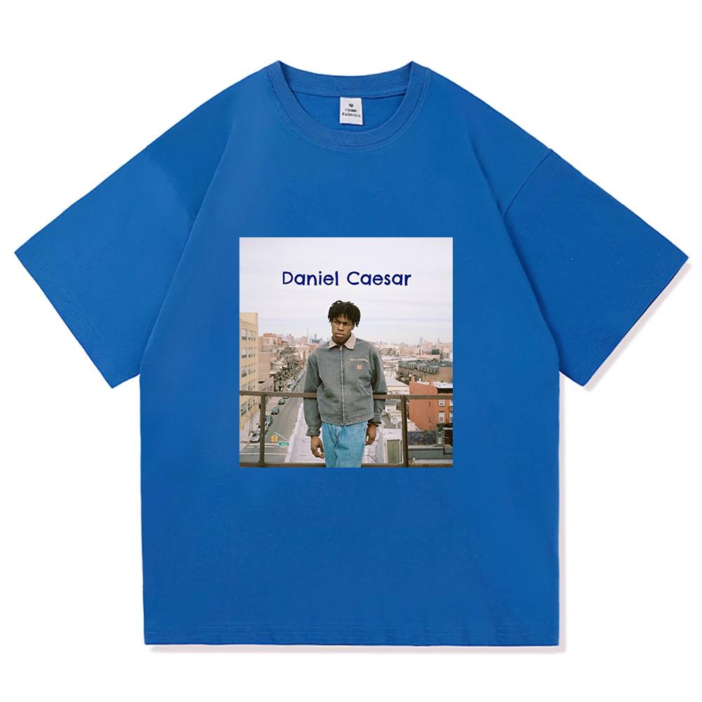 Daniel Caesar Son Of Spergy Tour 2026 Tshirts Hip Hop Fashion Unisex Unisex Clothing High Quality Cotton Oversized Retro Streetwear