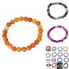 Versatile 6mm Natural Gemstone Round Beads Stretchy Bracelets For Every Occasion