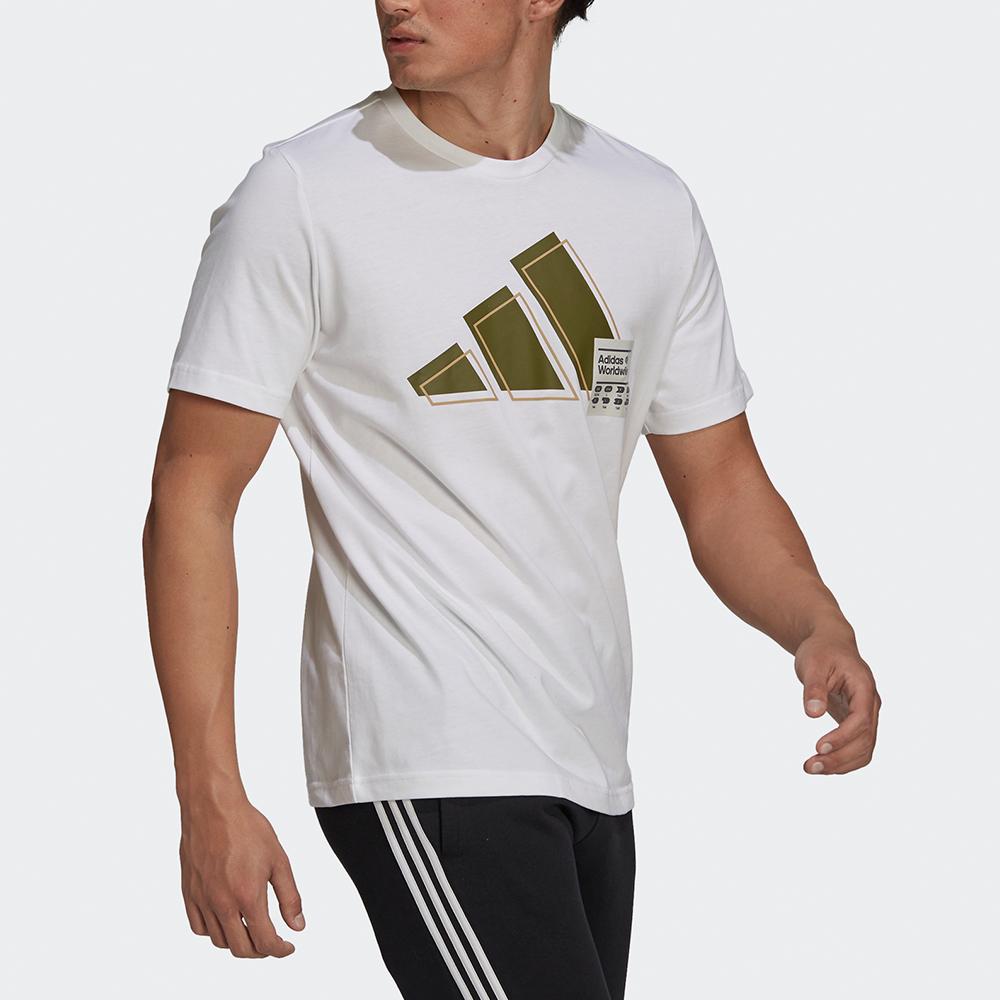 New Adidas T Shirts Men White GV5159