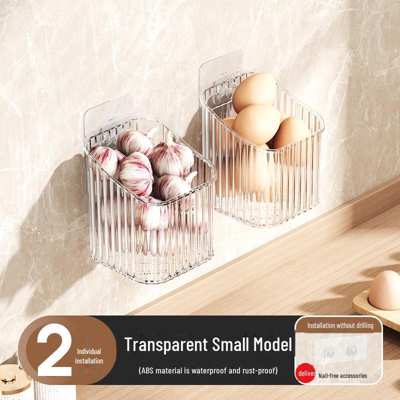 

Настенная многофункциональная корзина для хранения вещей для кухни и ванной комнаты