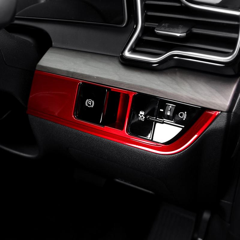 1PC Auto Interior Accessory for Kia Sportage NQ5 2024 2025 LHD RHD Headlight Adjustment Switch Panel Frame Protective Cover