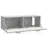 Wall Mounted TV Cabinet Concrete Grey 98 x 31 x 30 cm