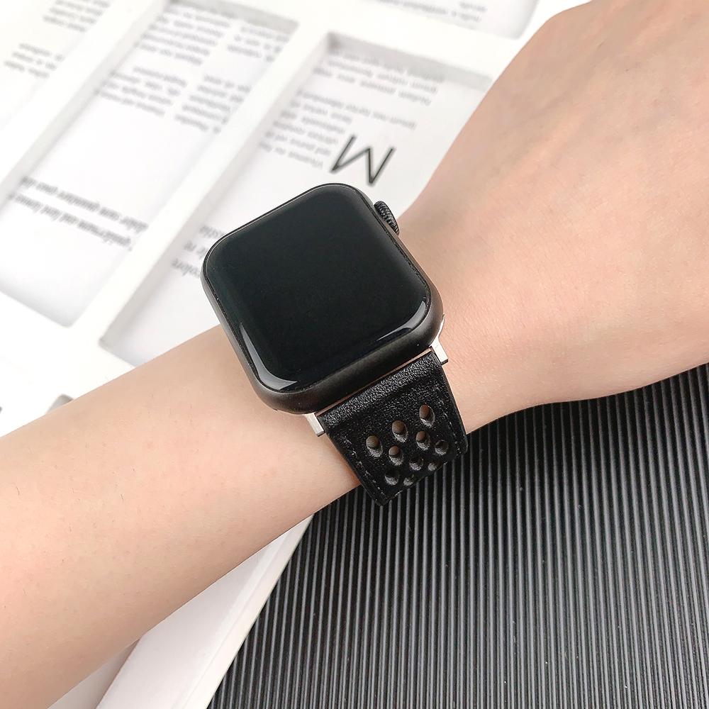 Silicone+Leather Strap For Apple Watch Ultra2 Band 49mm 45mm 41mm 40mm 44mm 42mm Magnetic Bracelet iWatch Series 9 8 7 SE 6 5 4 3