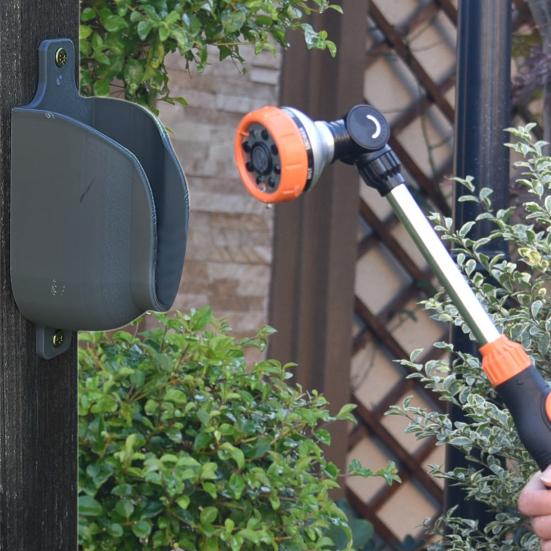 Car Washer Hanger Wall Mount High Pressure Sprayer Holder Garden Hose Sprinkler Holder for Garage Patio Storage