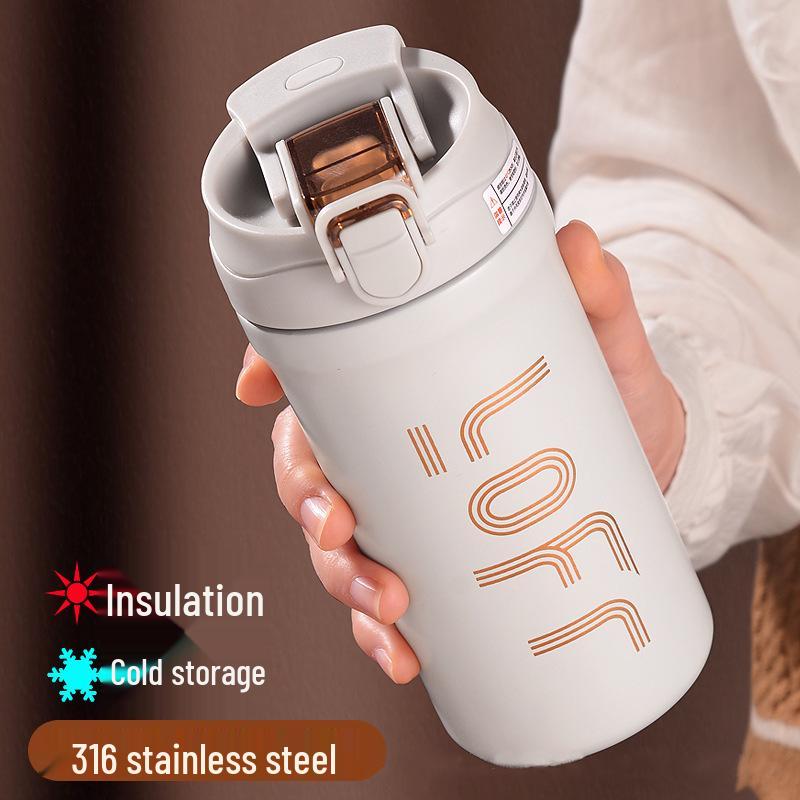 

Изолированная кружка из нержавеющей стали 316 для кофе и путешествий - Высокая ценность для использования в офисе или на открытом воздухе 600ml