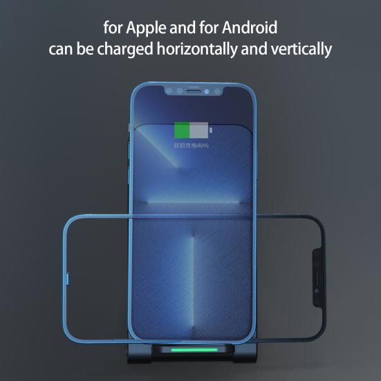 Charging Stand Foldable Fast Charging Universal Phone Holder Cell Phone Wireless Charger Station