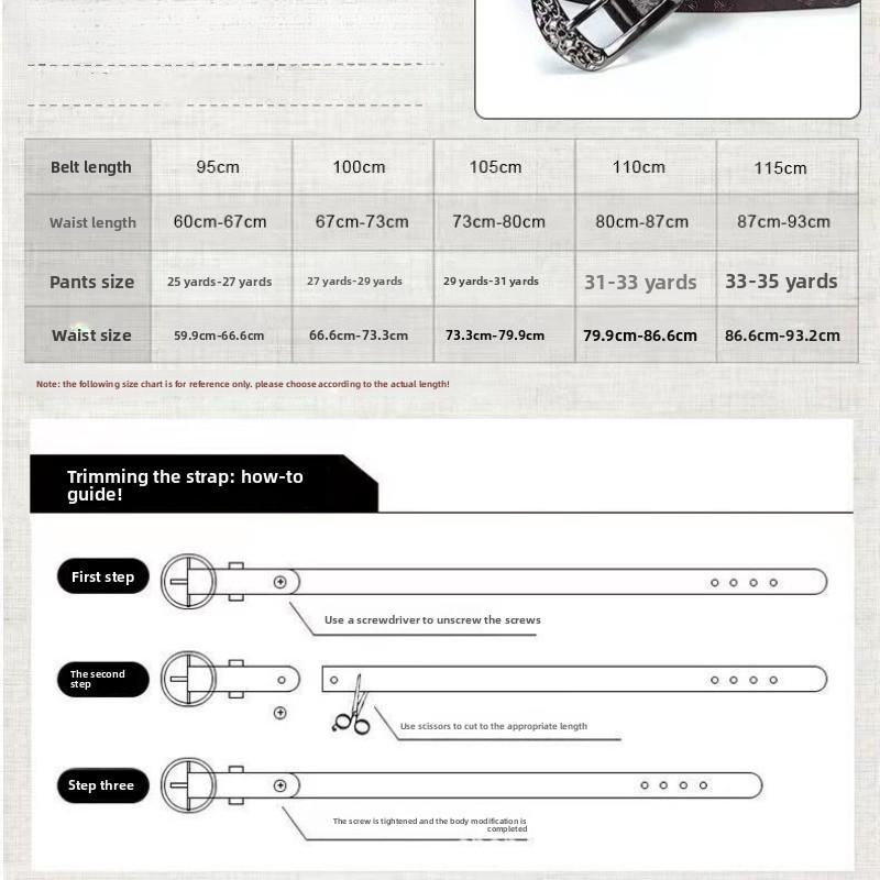 Belt Women's Versatile, New Retro Pin Buckle Printed Belt Fashion Casual Decoration Jeans Belt