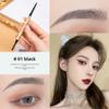 Gold Double-Headed Triangular Eyebrow Pencil: Ultra-Fine, 3D Sketch, Waterproof & Smudge-Proof.