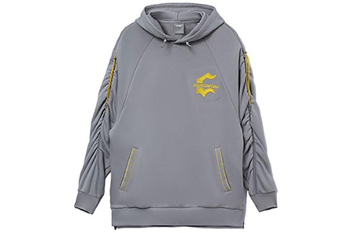 Li Ning CF Sweatshirt Unisex Gray AWDRG05-1 M