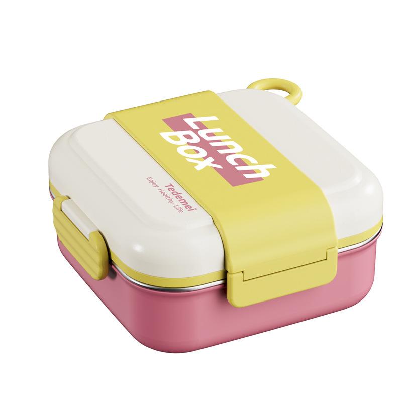 Premium Insulated Bento Lunch Box for Office Meal Prep and Fat Loss 211 Food-Grade Portable Container 1L 2070₽