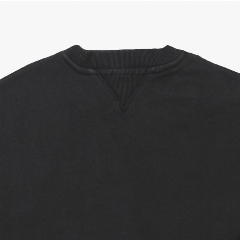 Entire Studio Es2126so  Box Crew Soot  Box Common Sweatshirt