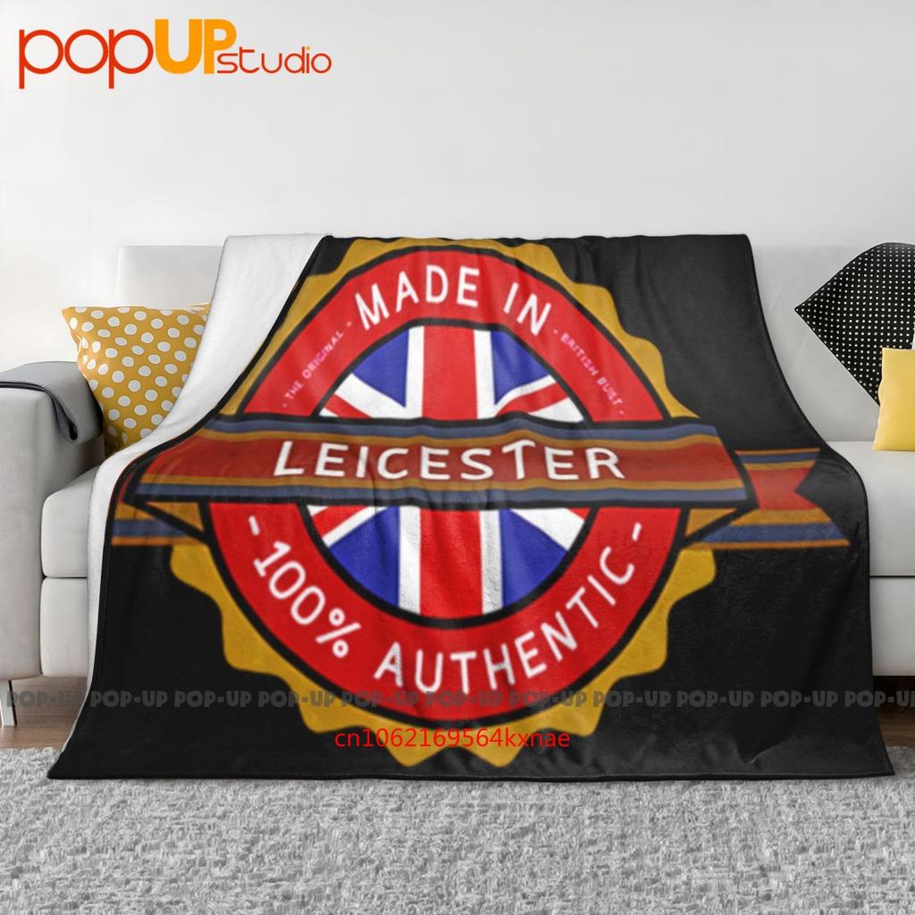 Made In Leicester Ultra-Soft Blanket Quilt Winter Sofa Cover Bed Covers