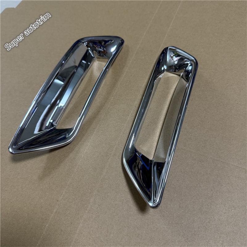 Rear Fog Light Lamp Frame Decor Cover Trim For Nissan X-Trail X Trail / Rogue T33 - 2025 ABS Chrome Accessories Exterior
