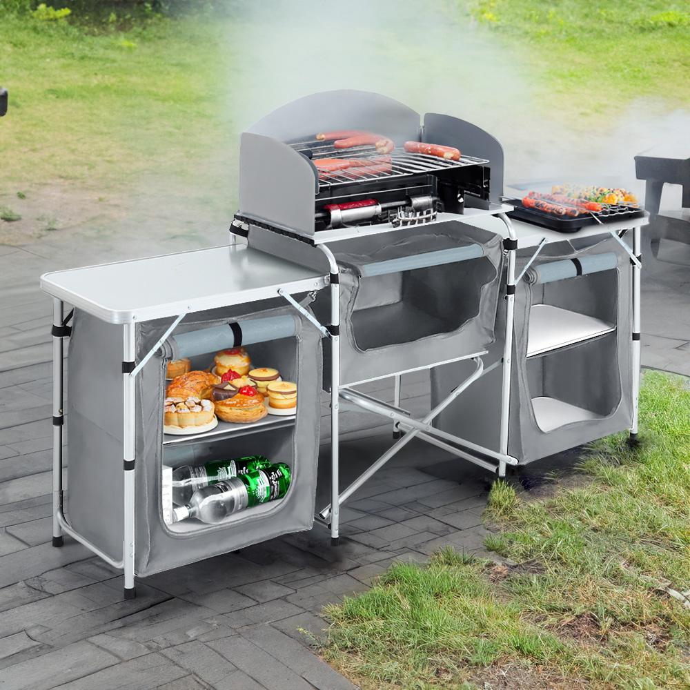 Aluminium Camping Table Outdoor Camping Kitchen
