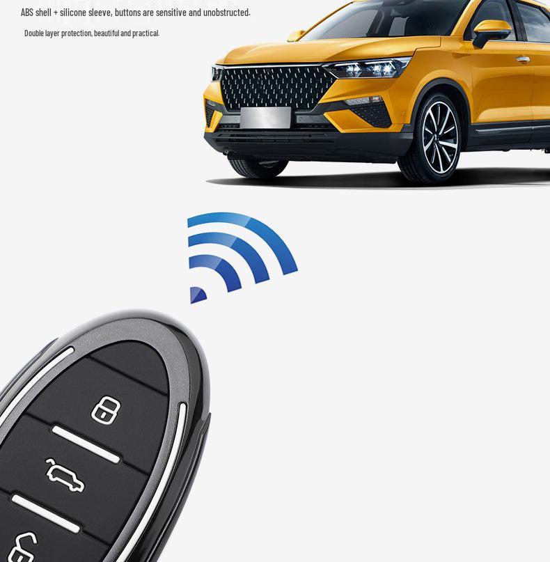 Bestune Marvel Car Key Cover: Stylish, Personalized Remote Case with Buckle Design
