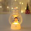 Portable LED Christmas Santa Claus Snowman Lanterns Indoor Decor Lights Battery Powered for Home Xmas New Year Navidad Ornaments