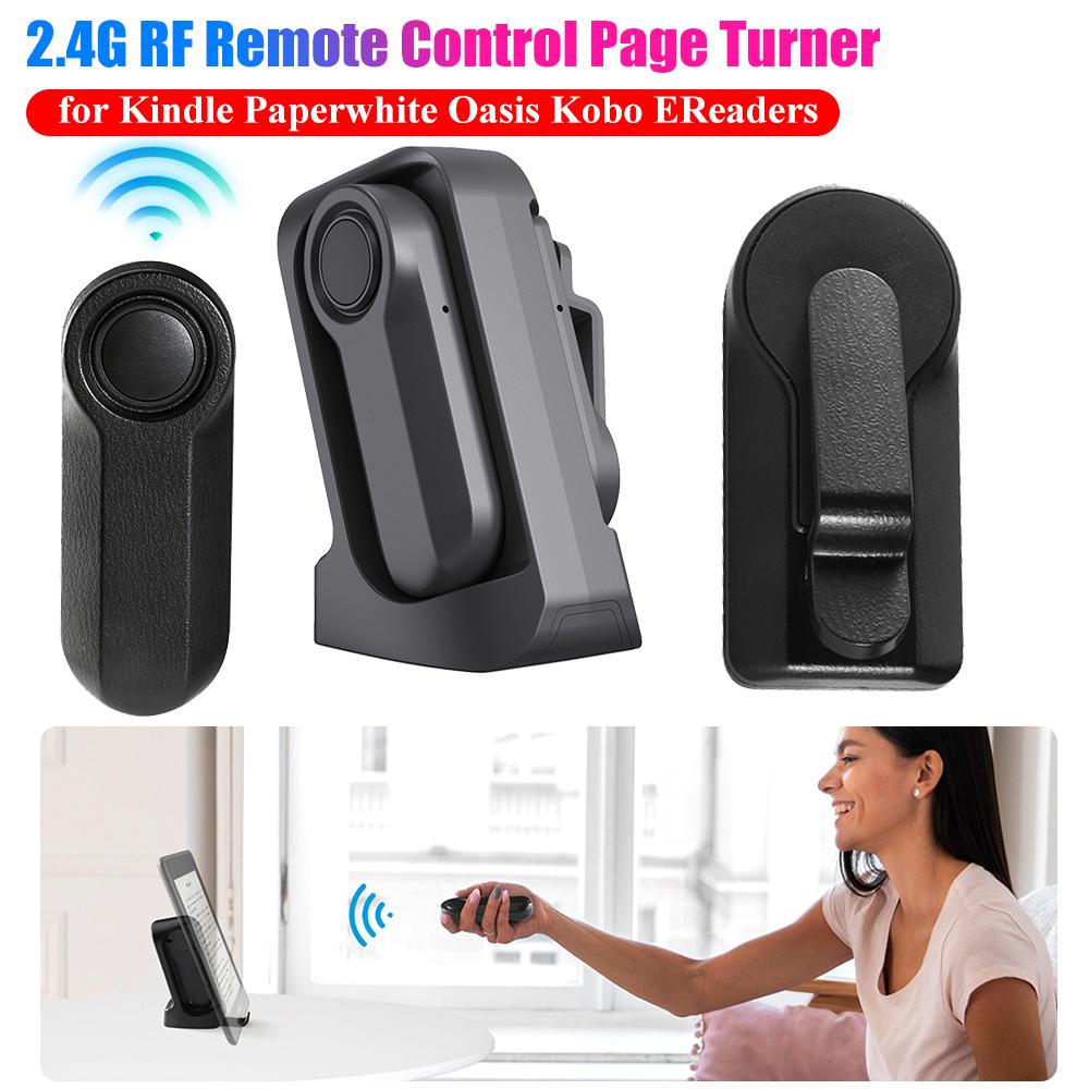 RF Camera Video Recording Remote Triggers Remote Photo and Video Clicker Page Turner Page Turner for ipad Tablets Reading Novels