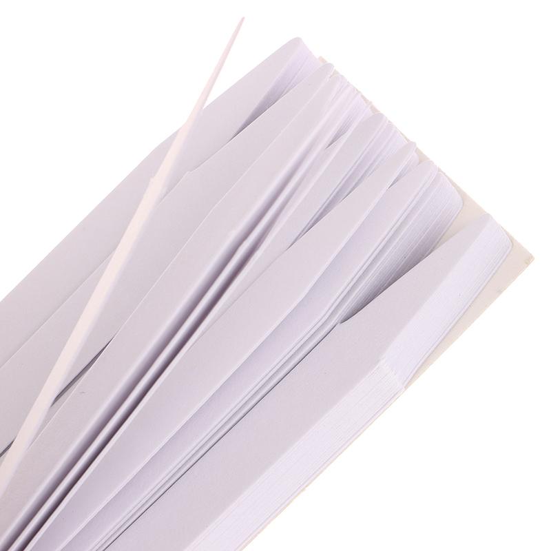 100Pcs Tester Strips Fragrance Disposable White Women Smell Paper Paper Strips Test Paper Aromatherapy Perfume Essential Oils