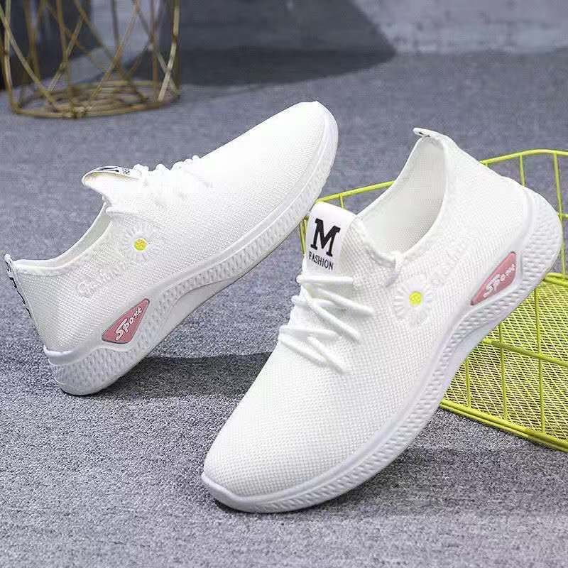 

Cloth shoes casual thickened low-heeled lace-up high-heeled canvas shoes sneakers 36