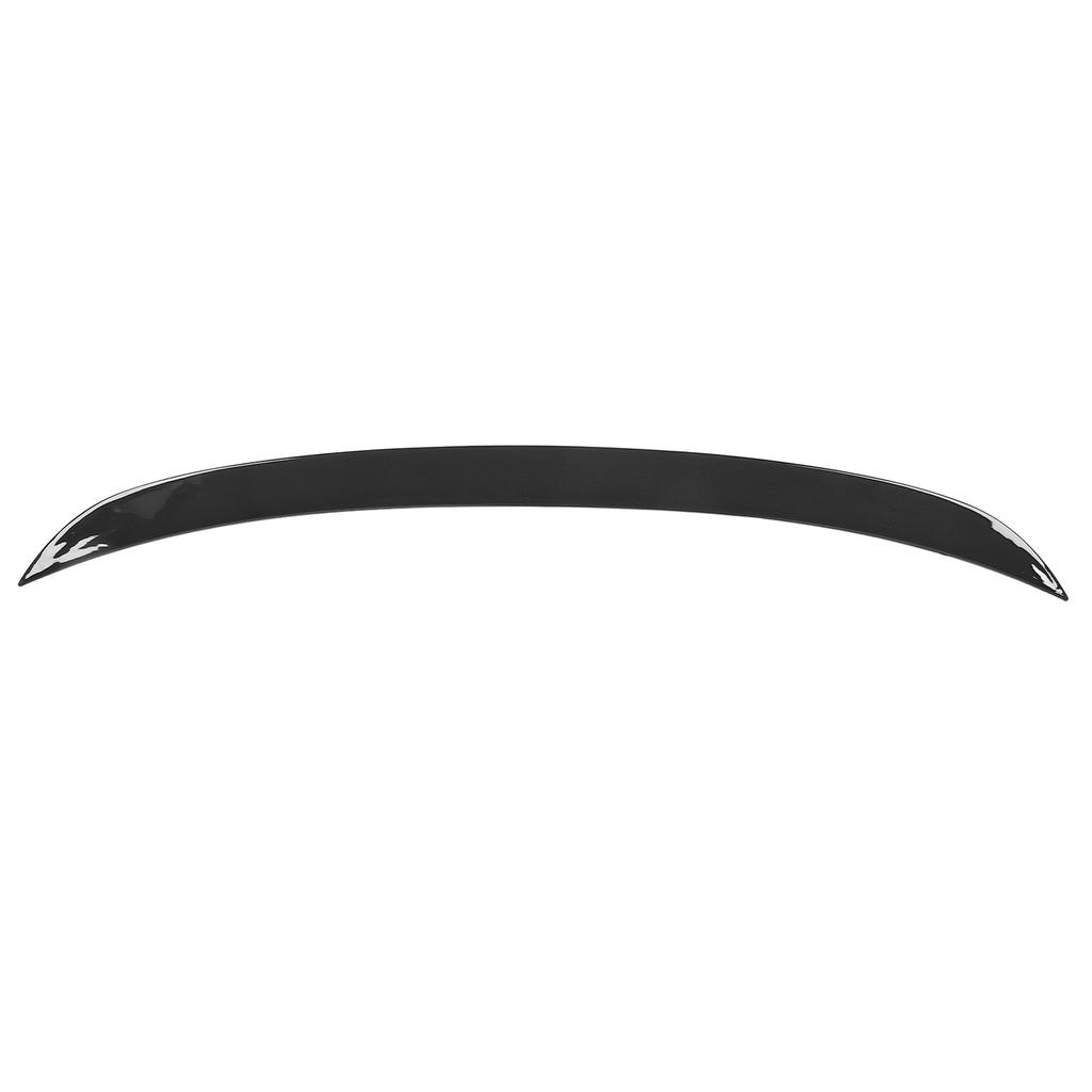 Rear Trunk Roof Spoiler Wing Fade Proof Stylish Trunk Lip Spoiler for F30 2013 To 2019 Glossy Black