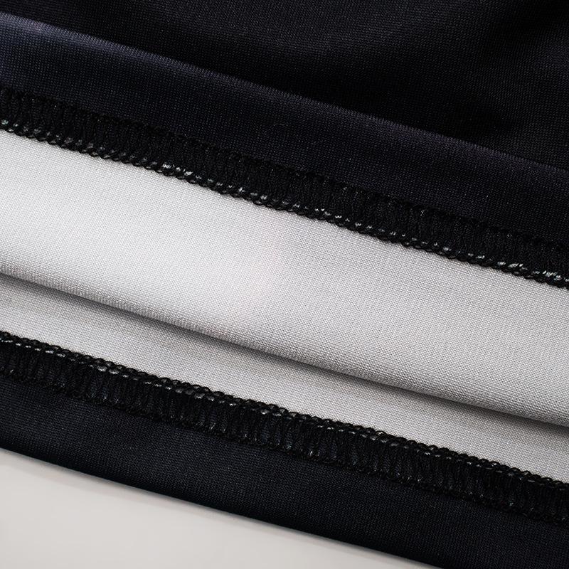 Dámské jarní pouzdrové tištěné plisované pulovry šaty krátké obepínající boky