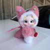 Winged Cat Plush Pillow Cherry Decor Soft Fluffy Cute Stuffed Animal for Girls Camping Companion Gift