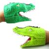 Realistic Crocodile Hand Puppet Tpr Soft Rubber Shark Glove Role Playing Prop Ocean Animal Hand Puppet Interactive Toy Characters)