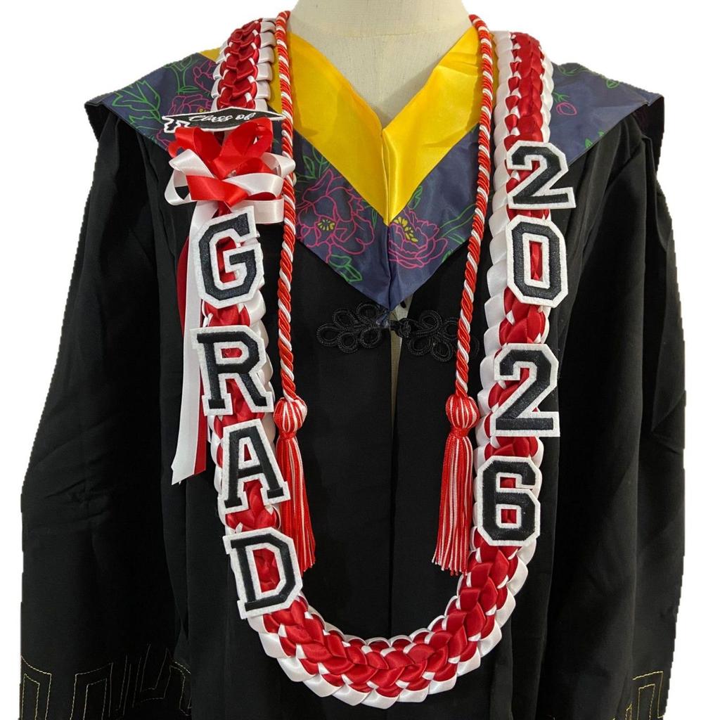 2026 Graduation Ceremony Award Garland Wide Double Layer Graduation Honor Cord Combination