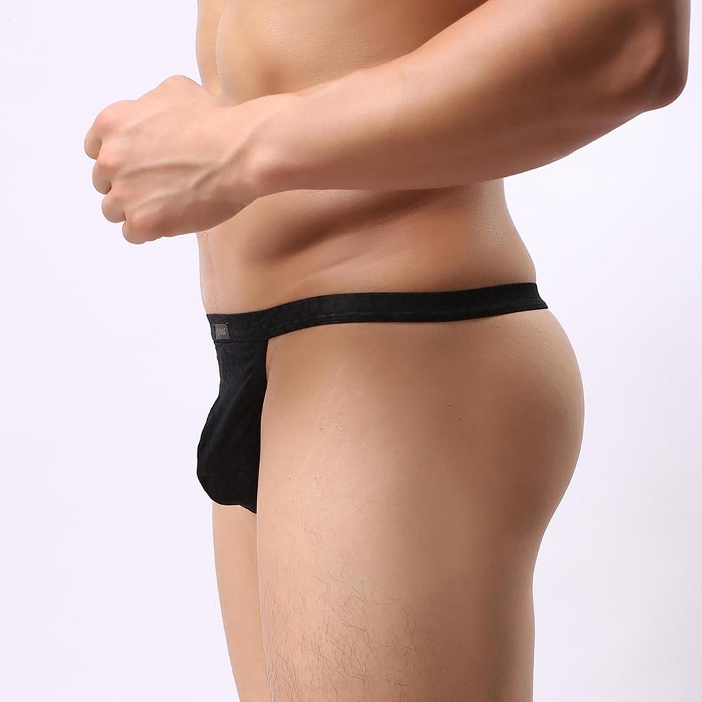 Men's Lace Sexy T-back Nylon Mesh Sexy Underwear