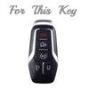 TPU Shell Fob Holder Keychain For Ford Fusion Mondeo Mustang F 150 Explorer Edge 2015 2016 2017 2018 Car Remote Key Case Cover