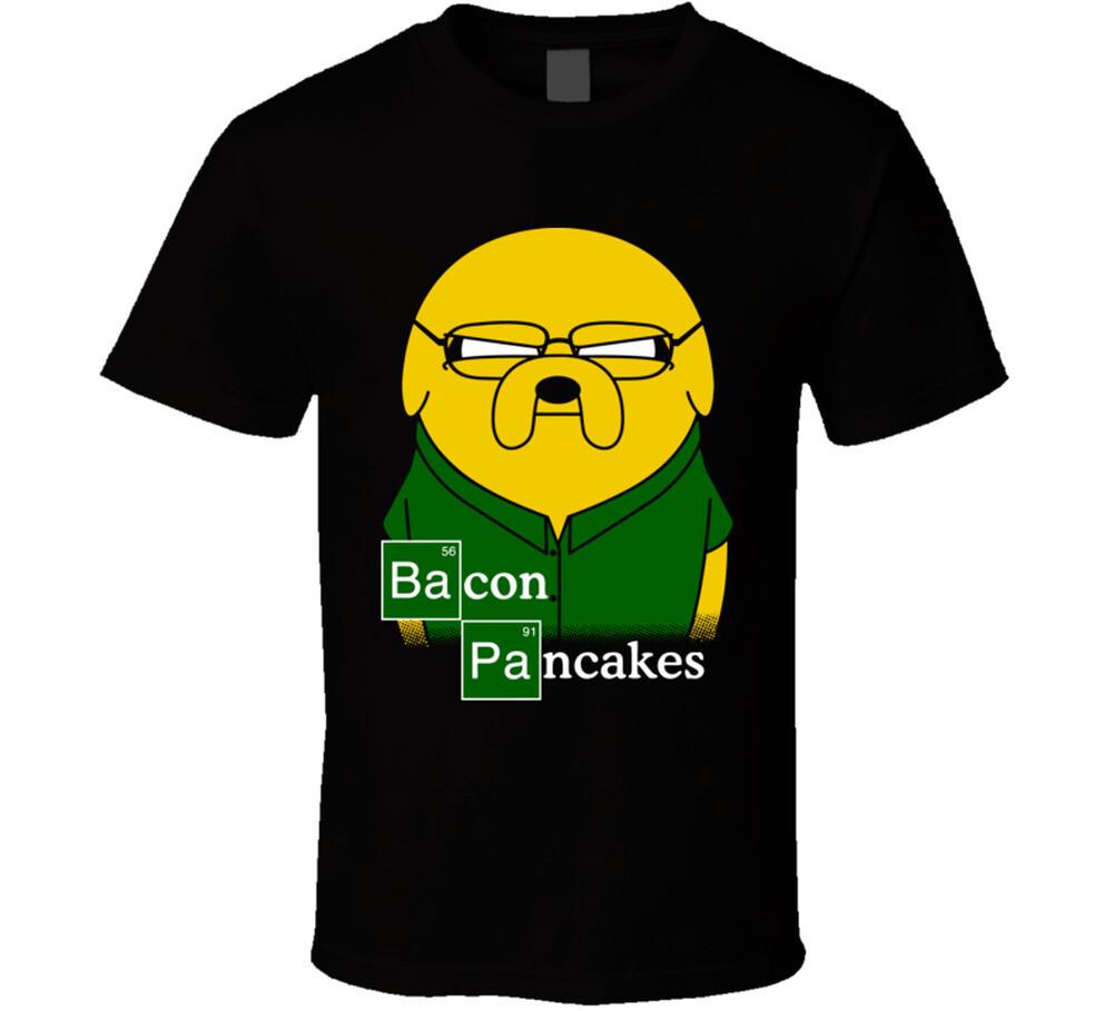 Bacon Pancakes t-shirt adventure time tee jake and finn XXXXL