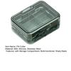 Multi-purpose Pill Cutter with Storage Compartment Double Layers Pill Splitter