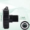 IBC Tank Adapter S60 X 1/2" 3/4' 1" 1.5 2" 63/75/80/100mm Thread Connector Ton Barrel Connect 1000 Liter IBC Tank Fitting