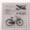 Camera Bicycle Plane Transparent Clear Silicone Stamp for Seal DIY Scrapbooking Clear Stamp
